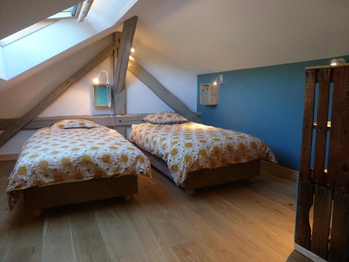 البيتفيل Au Cheval Blanc - Appartements Et Chambres D'Hotes المظهر الخارجي الصورة