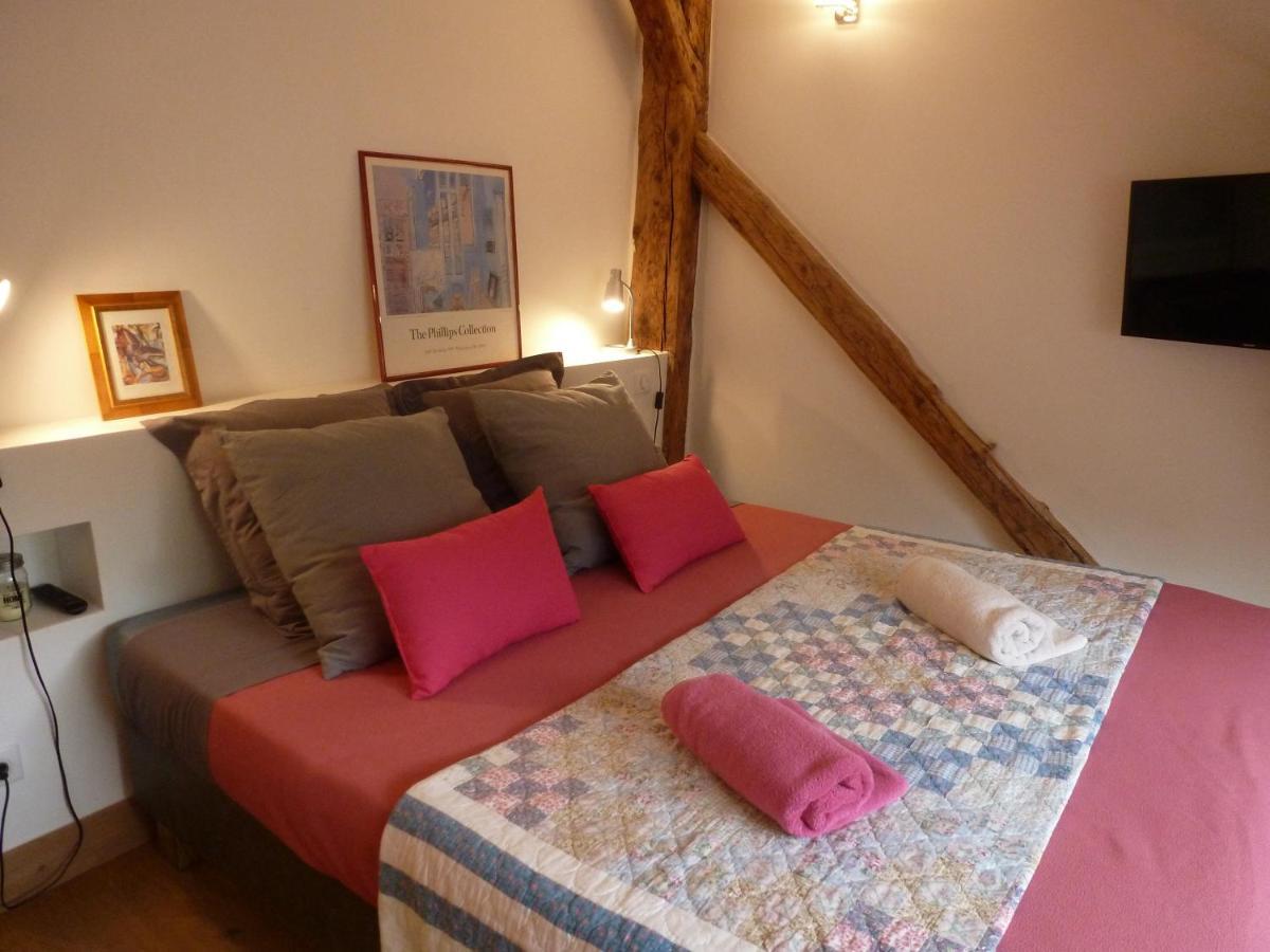 البيتفيل Au Cheval Blanc - Appartements Et Chambres D'Hotes المظهر الخارجي الصورة